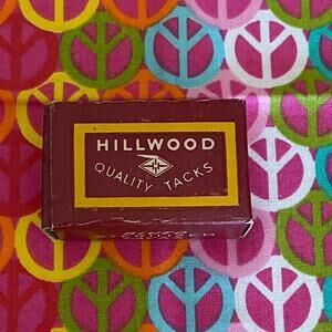 Vintage Hillwood Iron Cobbler Nails 16 Gauge quality tacks blue sterilize tacks